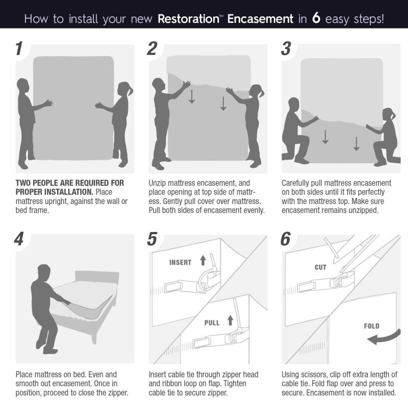 大号床铺臭虫证明被拉练的床垫盖子