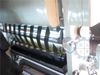 Rotogravure yellow & black warning tape printing machine