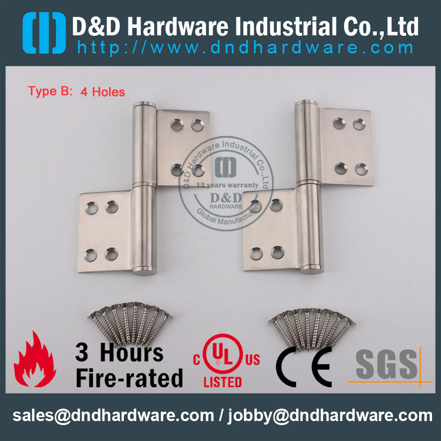 Certificado de Hardware-CE de D & D Fogo Rated Flag DDSS030_B