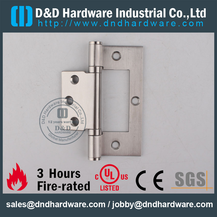 D & D Hardware-grau SS304 Porta da porta dobradiça DDSS027