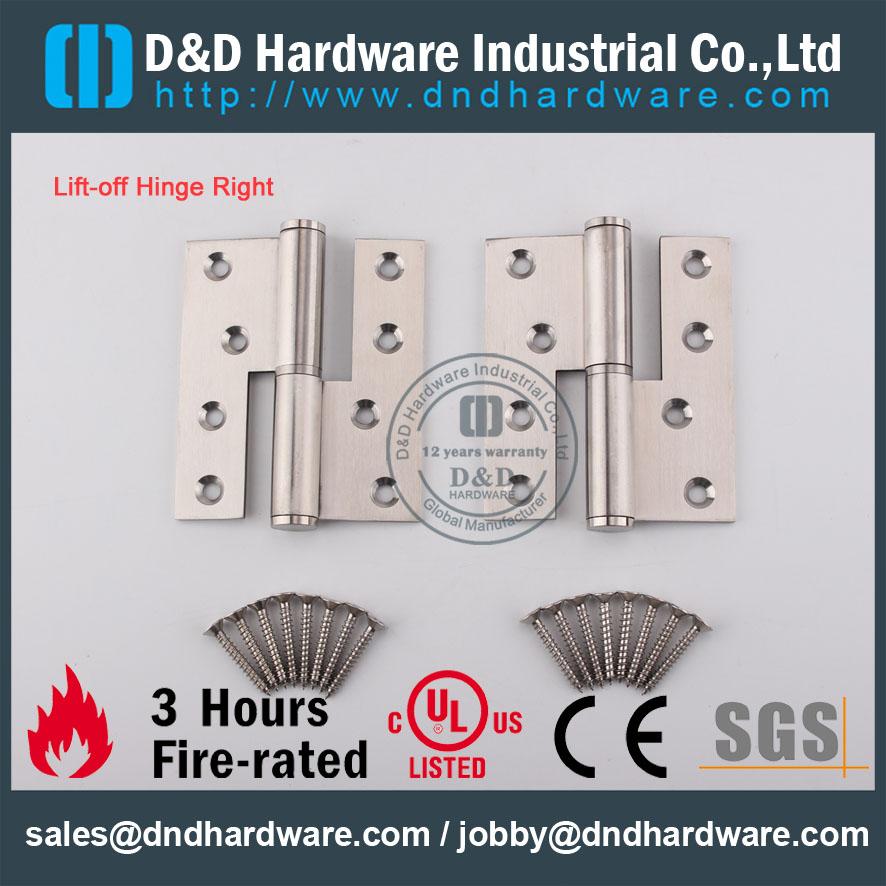 D & D Hardware-Architectural Hardware SS304 Lift-off DHING DDSS018