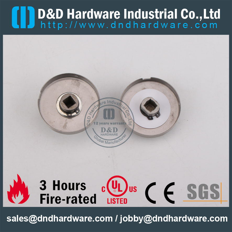 D & D Hardware-porta de madeira SS304 Thumb Turn com indicador DDIK002