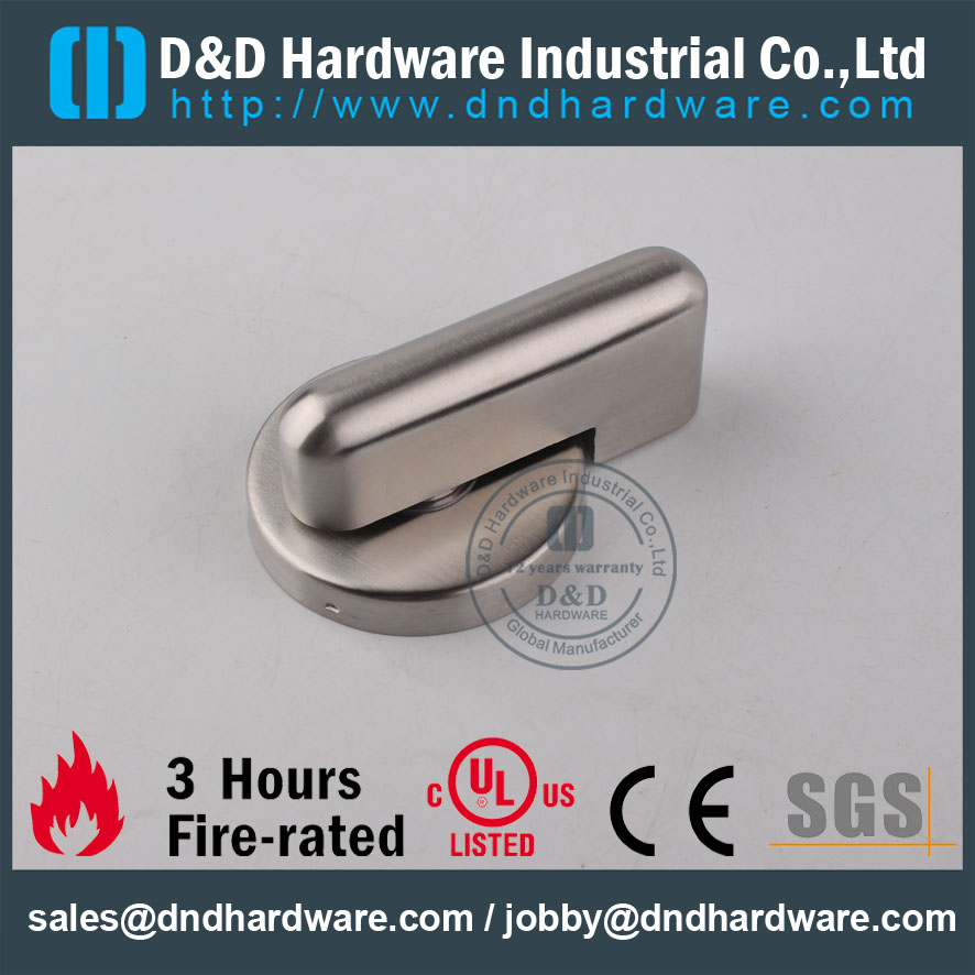 D & D Hardware-Grade 304 Toliet Thumb Door Turn com Indicador DDIK003