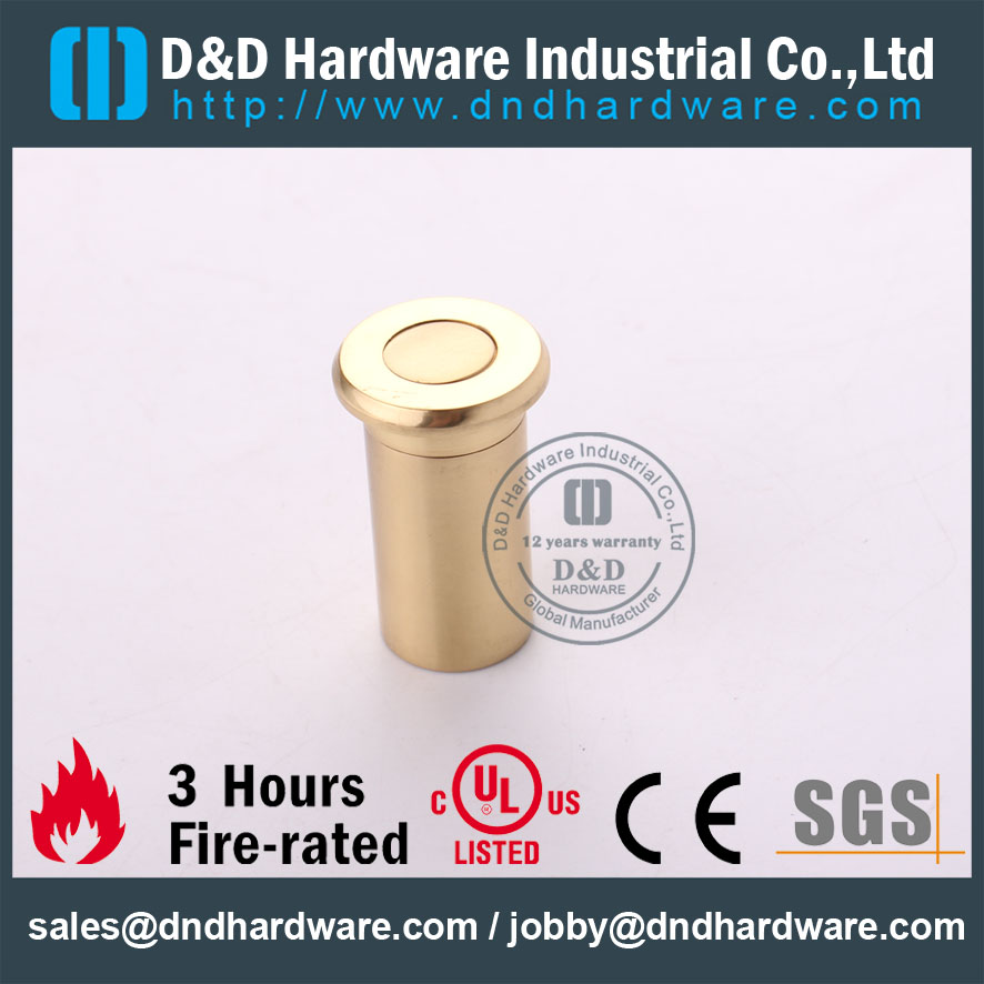 D & D Hardware-Euro Interior Tomada de aço inoxidável à prova de pó DDDP003