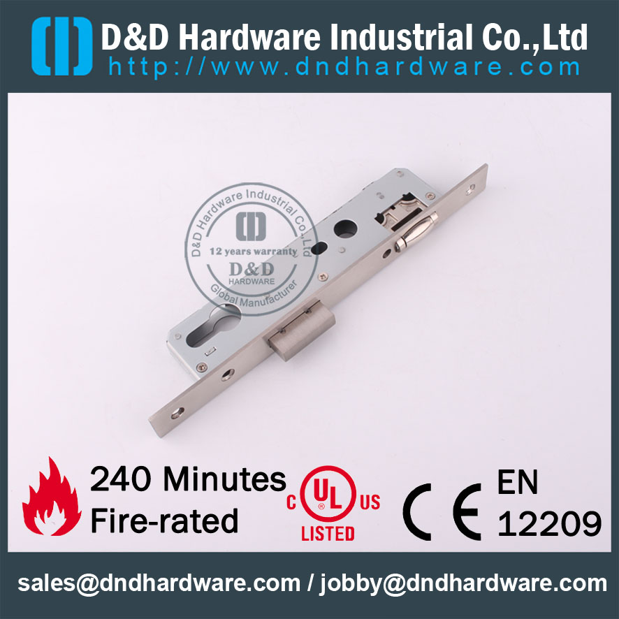 D & D Hardware-atacado 2585 Roller Mortise Lock DDML022