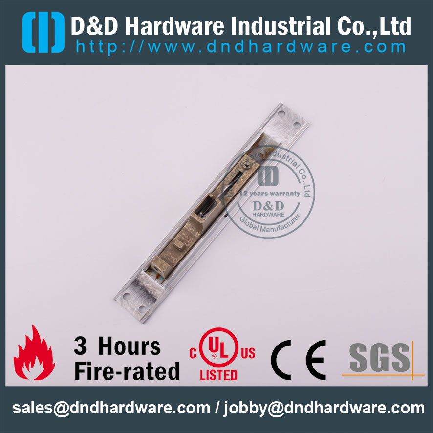 D & D Hardware-Atacado Euro Interior Latão Flush Bolt DDDB010