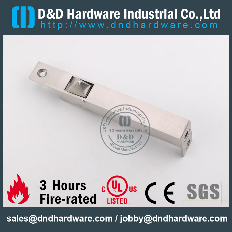 D & D Hardware-Interior Moderno Parafuso De Porta De Aço Inoxidável DDDB023