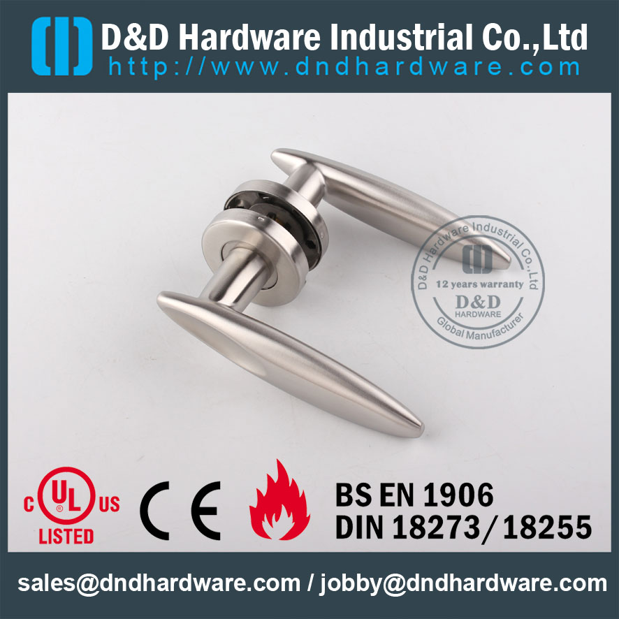 D & D Hardware-Fire alavanca de bloqueio de porta nominal alavanca DDSH020