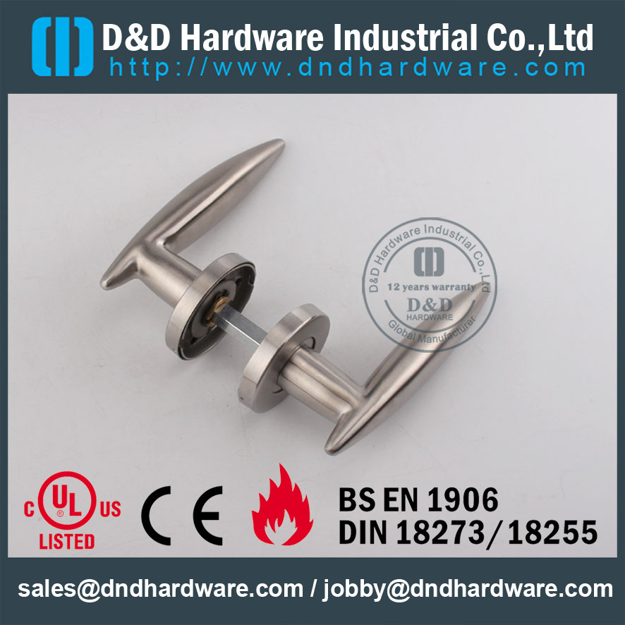 D & D Hardware-Door Hardware alavanca maciça DDSH021