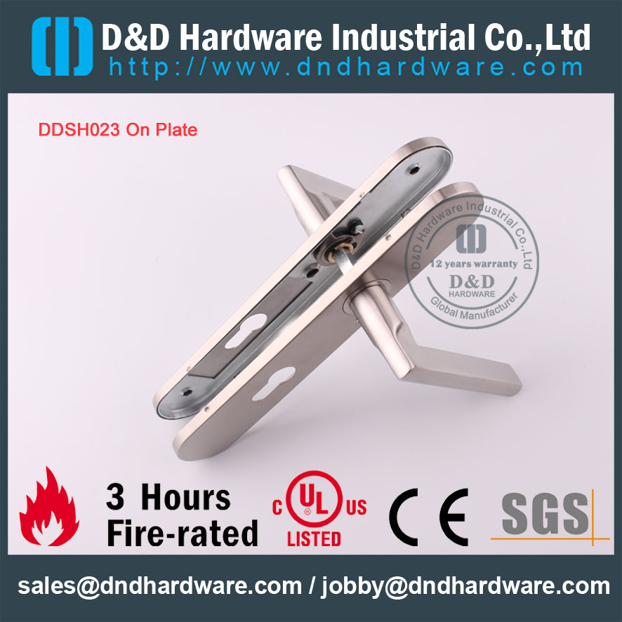 D & D Hardware-Certificado de CE Fogo Sólido avaliado na placa DDTP003