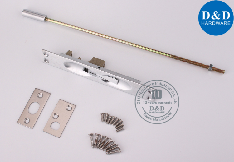 Hardware de latão com parafuso de segurança e hardware