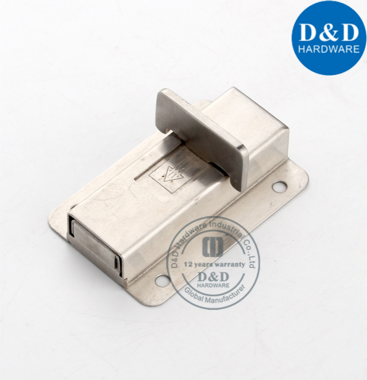 Superfície de aço inoxidável Flush-D & D Hardware