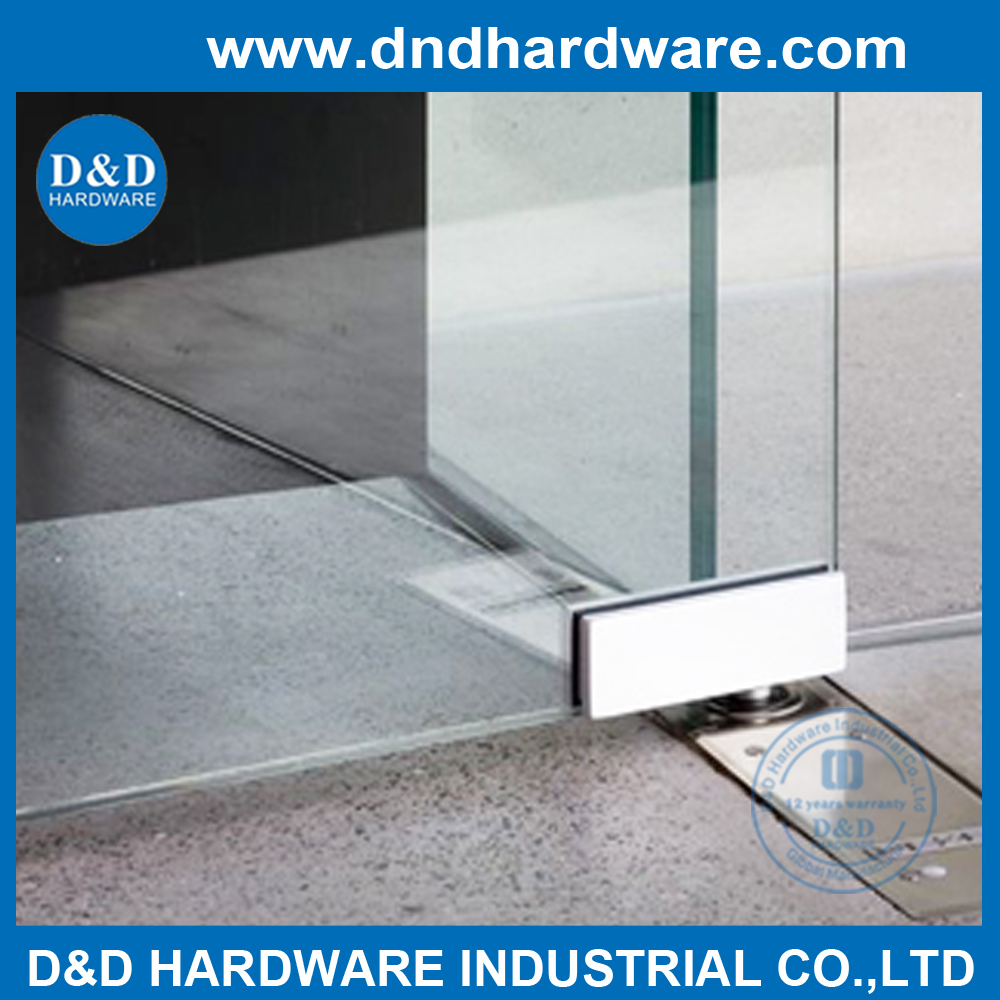 Colocación de parche de panel de acero inoxidable 316 para puerta de vidrio exterior –DDPT002