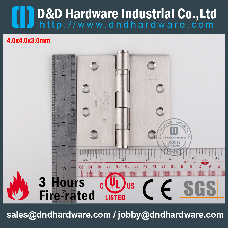 2 hardware dobrador de D & D do rolamento da bola