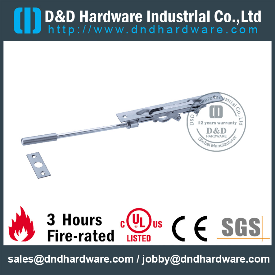 Aço inoxidável Flush Bolt-D & D Hardware