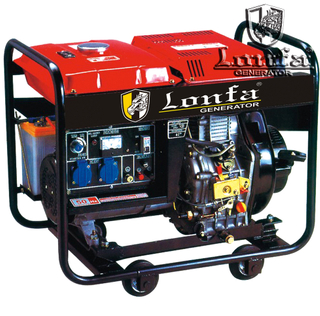 PORTABLE OPEN FRAME TYPE DIESEL GENERATING SET 5kW (LF3800/5800DCE-C)