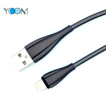 Cable USB de metal para iPhone