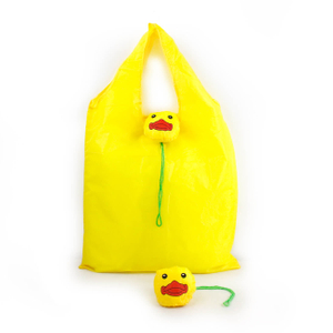 Eco Travel Yellow duck Foldable Handbag Grocery Tote