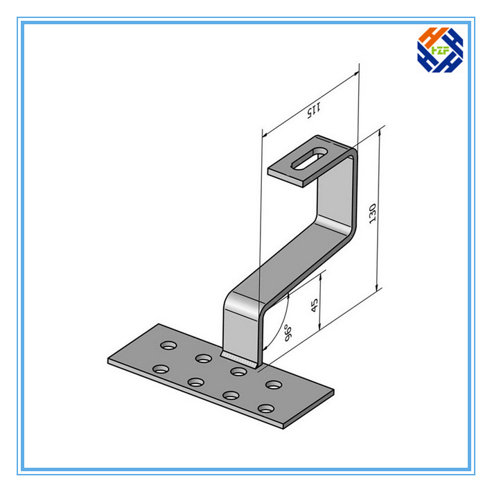 Stainless Steel Roof Hook for Solar Panel Mounting