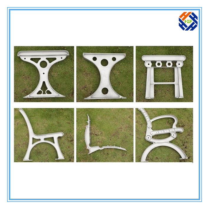 Garden Bench End Outdoor Furniture by Die Casting Processing