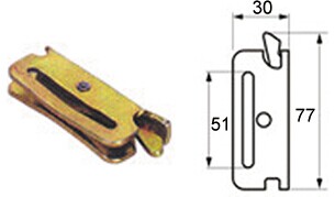 FH5006 2' E トラック フィッティング BS:2000KG/4400LBS - Dawson Group Ltd. - 中国メーカー、サプライヤー、工場