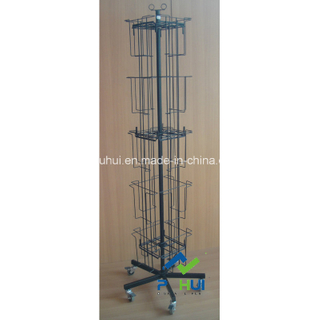 4 Sides Spinning Wire Pocket Rack (PHY211)