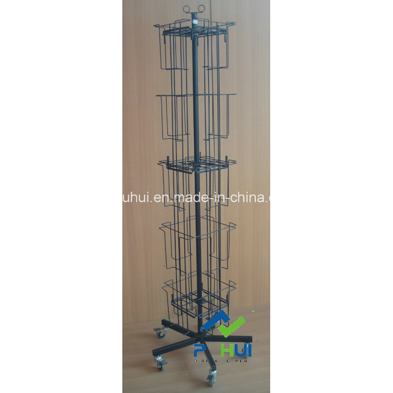 4 Sides Spinning Wire Pocket Rack (PHY211)
