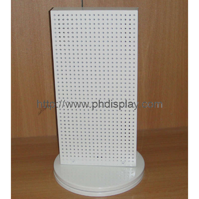 2 sides counter pegboard stand display (PHY1002)