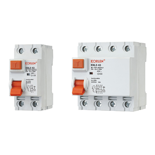 Corta-circuito actual residual KNL5-63 (normal)