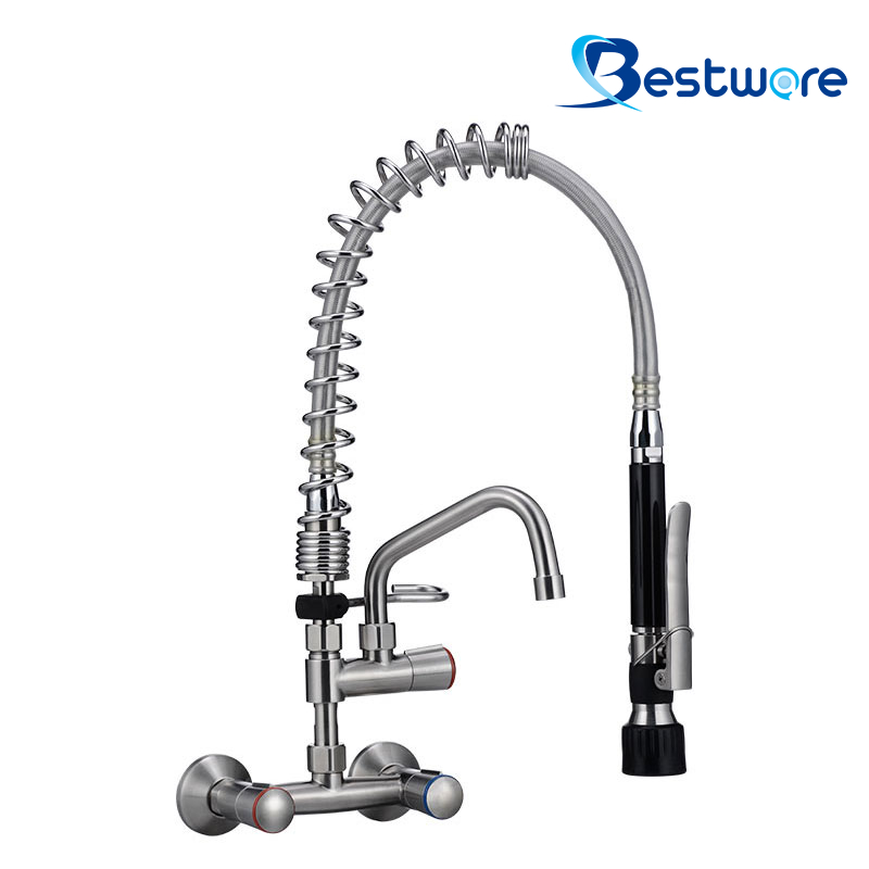 Café 150mm W/M Prerinse Faucet,Leading manufacturer for Commercial Plumbing and Catering Bestware