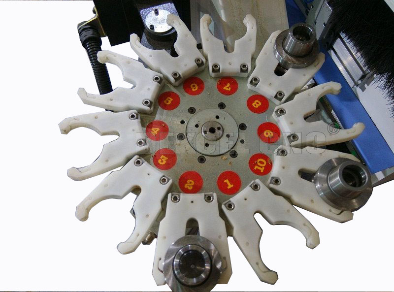 ranurador del CNC del cambiador de la herramienta