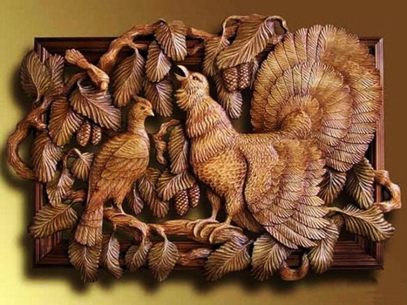 muestra de la m&aacute;quina de grabado de madera