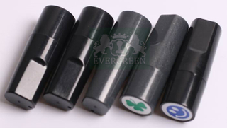 Plastic round Golf Ball Stamps Dia.11mm