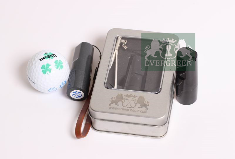 Golf Ball Stamps Round Dia.11mm 