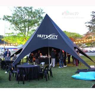 Brilliant Custom Dia. 5mx H 10m Star shaped tent Canopy, Star Marquee, Star Shade Gazebo Tent