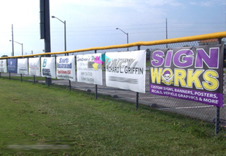 PVC Vinyl Mesh Banners with Printed Your Logo & Graphic
