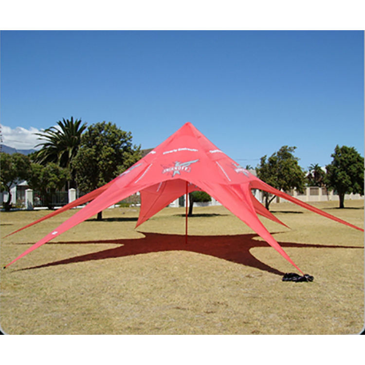 High Quality Series Hexagon Outdoor Tent Waterproof Star Canopy Shaped Beach Tent
