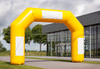 Custom Logo Print Race Events Advertising Tradeshow Inflatable Air Arches Finish/Start Line Gates and Exhibition Inflatable Rainbow Arch for Sports Events