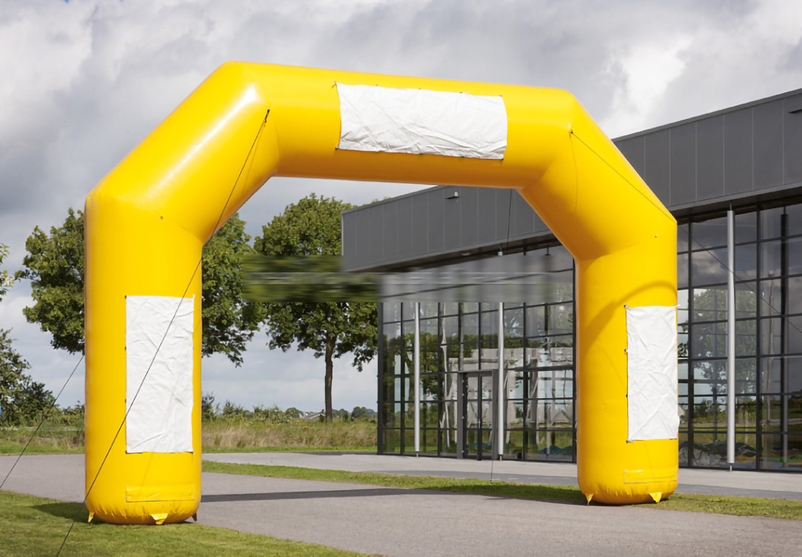 Rainbow Waterproof Durable Race Display Gate Arch for Outdoor Events Inflatable Advertising Solution for Sporting Activities