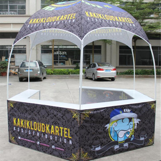 Full Color Printed Promotional Dome Tents Advertising Promotion Exhibition Tents