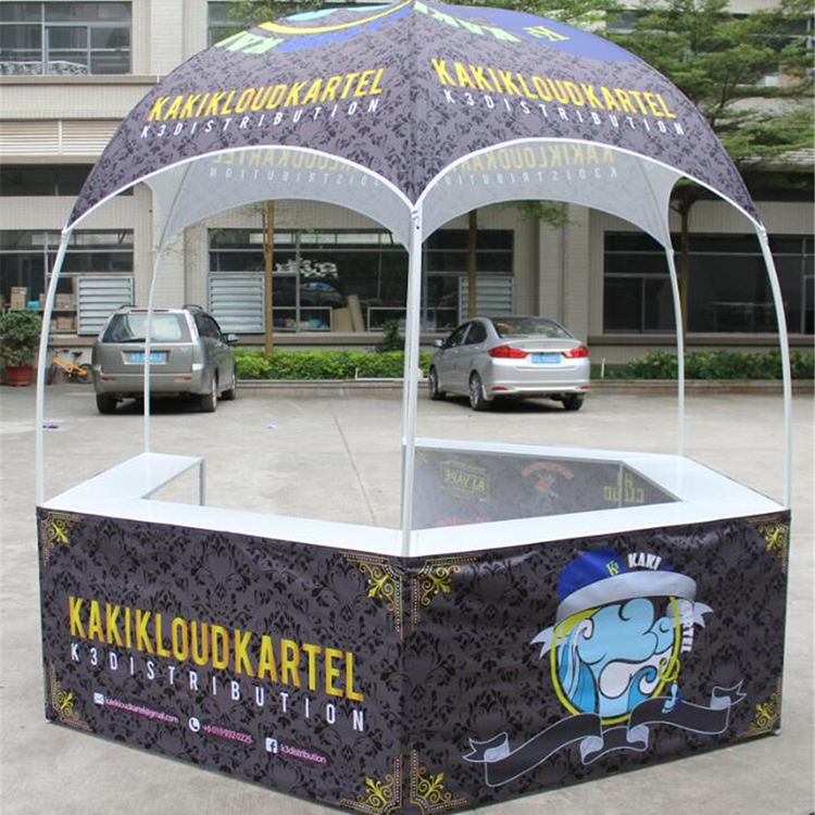 Full Color Printed Promotional Dome Tents Advertising Promotion Exhibition Tents