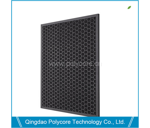 Lõi tổ ong Polycore PP làm khung carbon hoạt tính trong máy khử trùng lọc không khí