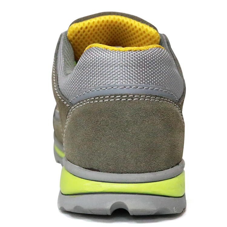 Anti Slip Fashionable Sport Type Safety Shoes Steel Toecap 
