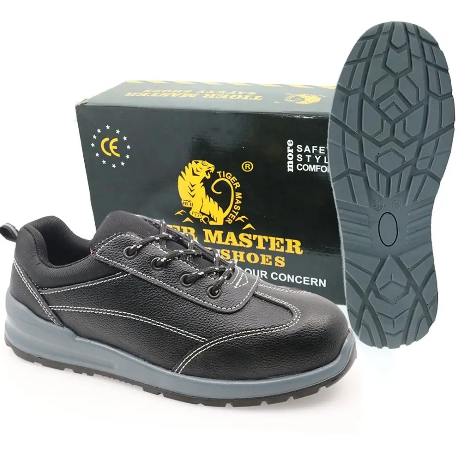 Oil Slip Resistant Waterproof Work Safety Shoes Women