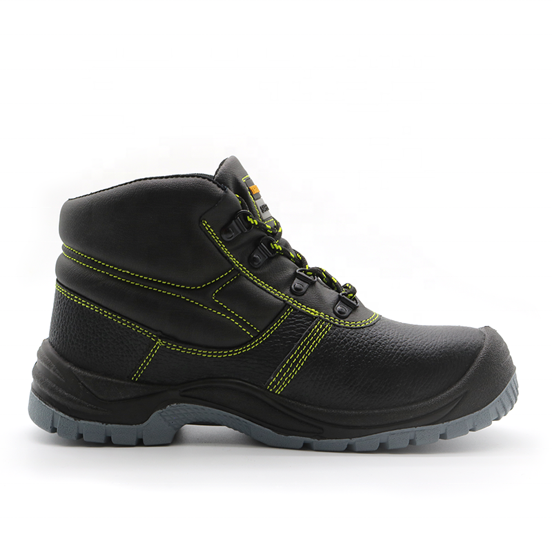 Oil Slip Resistant Construction Safety Shoes Steel Toe And Steel Plate