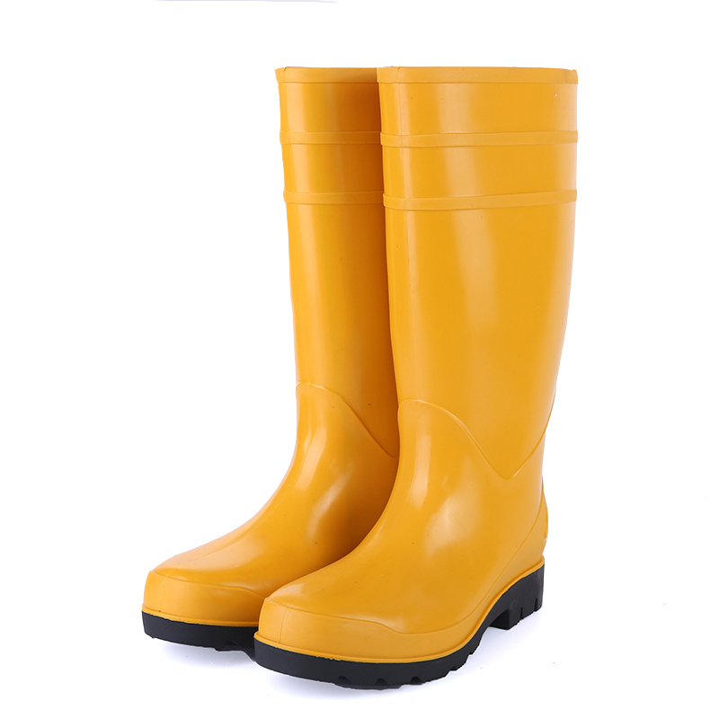 Waterproof Non Safety Shiny Pvc Rain Boots for Men - Buy shiny pvc rain ...