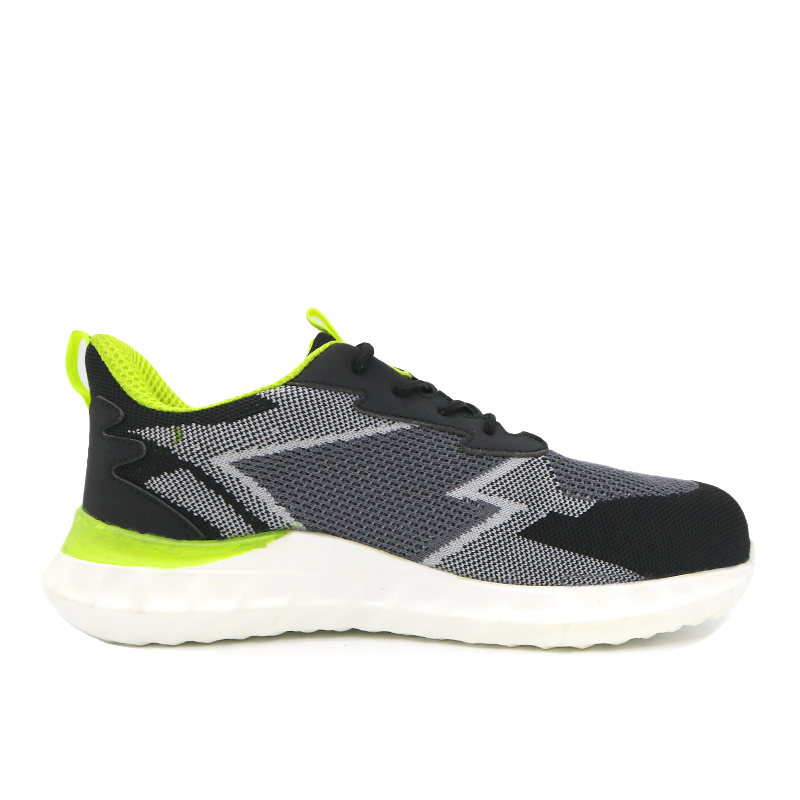 Anti-skid Sports Safety Shoes with Steel Toe Cap