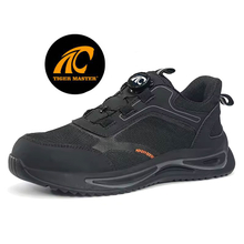 Twist Lock System Sport Type Safety Shoes with Steel Toe