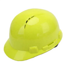 CE EN397 Ventilation Holes Green ABS Construction Safety Helmet
