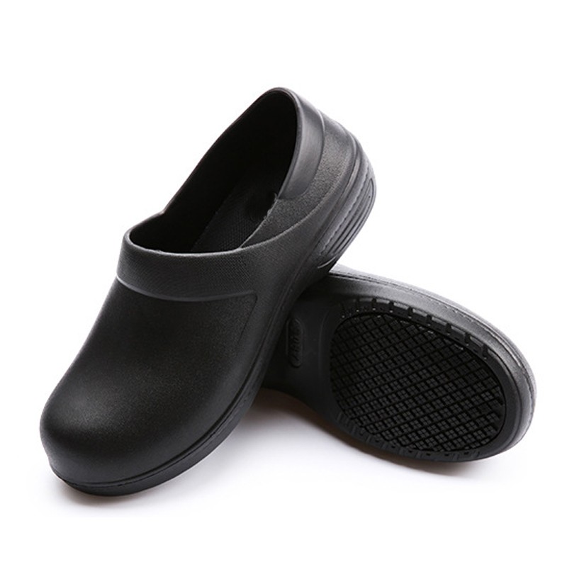 Anti-skid Oil Resistant Waterproof EVA Kitchen Chef Shoes Men